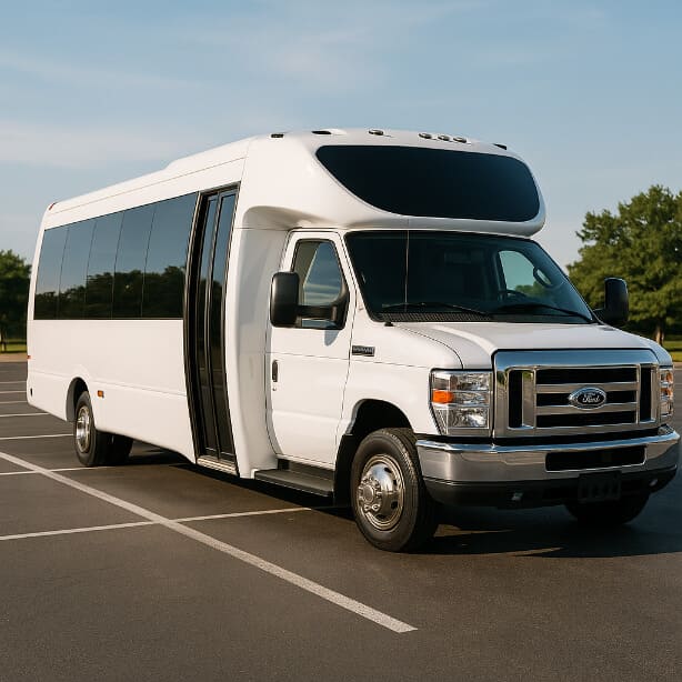 Charter Bus Rental West Des Moines 20 Passenger Minibus